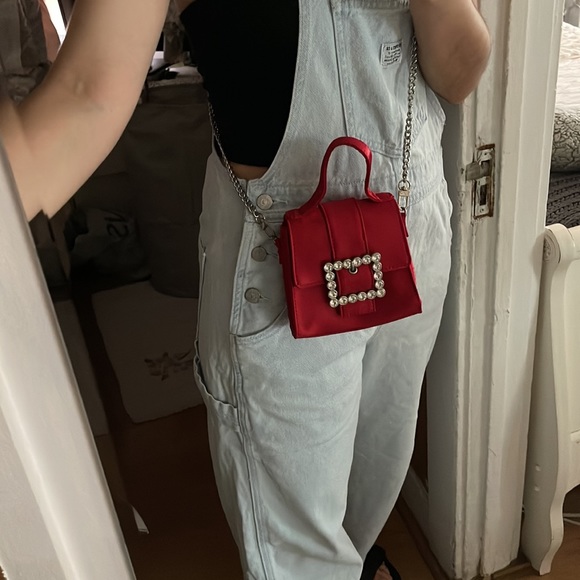 Dollskill Sugarthrillz red rhinestone mini bag - Picture 5 of 5